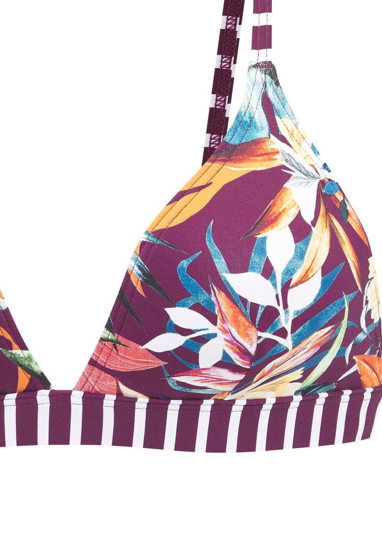 VENICE BEACH VENICE BEACH Triangel-Bikini-Top Bikini Oberteil Damen - bordeaux - 0 | SportScheck