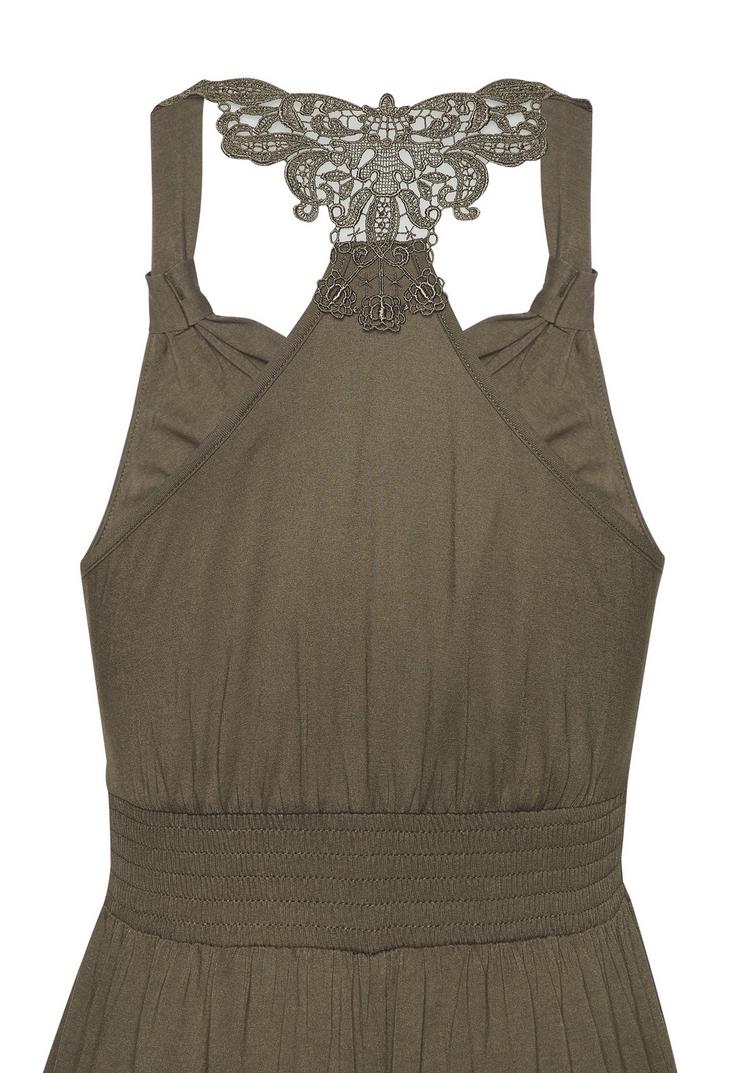 Lascana Lascana Maxikleid Maxikleid Damen - dunkelgr&uuml;n - 0 | SportScheck