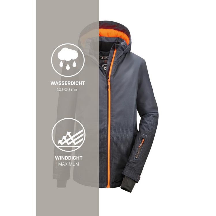 KILLTEC KILLTEC Lynge Softshelljacke Jungen - Anthrazit - 9 | SportScheck