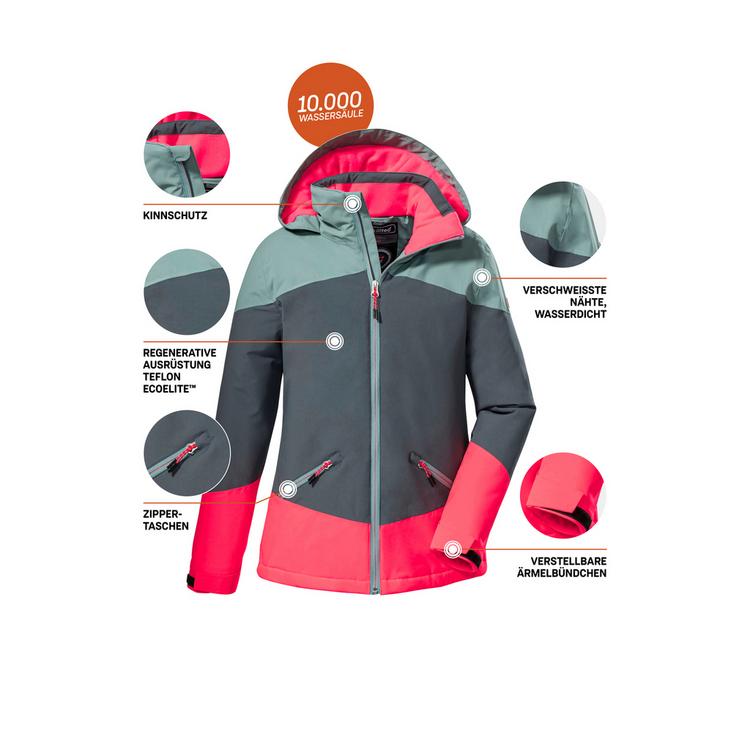 KILLTEC KILLTEC KOW 195 Softshelljacke Kinder - Petrol255 - 8 | SportScheck