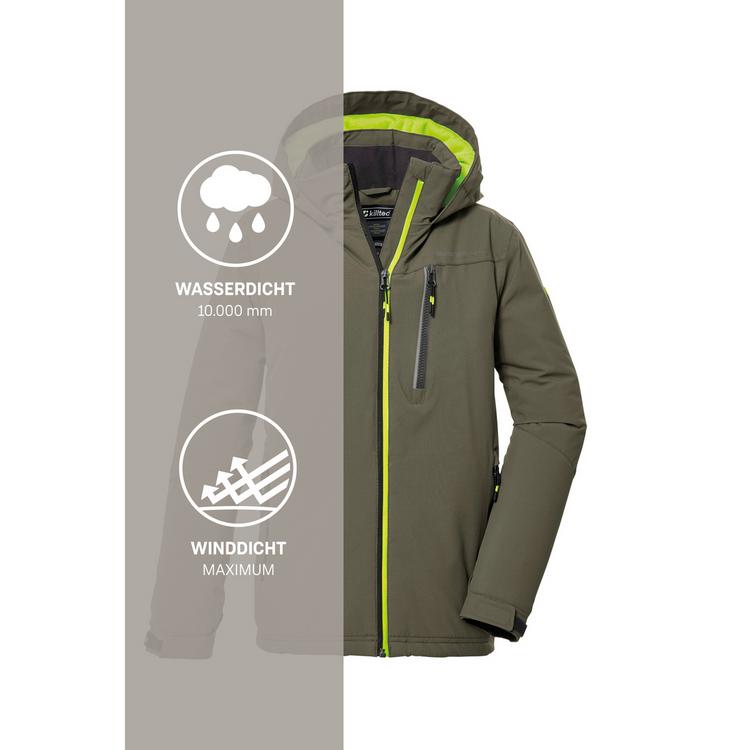 KILLTEC KILLTEC KOW 159 Softshelljacke Jungen - Dunkeloliv111 - 9 | SportScheck