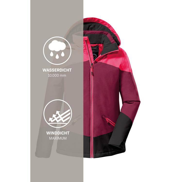 KILLTEC KILLTEC KOW 195 Softshelljacke Kinder - Beere3815 - 9 | SportScheck