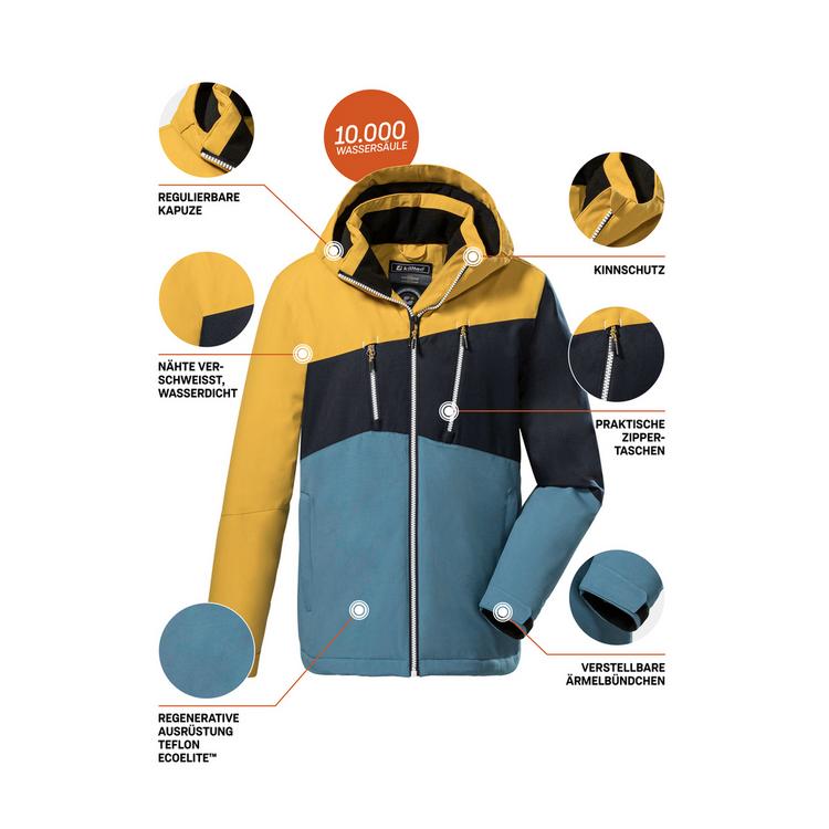 KILLTEC KILLTEC KOW 204 Softshelljacke Jungen - Orange504 - 8 | SportScheck
