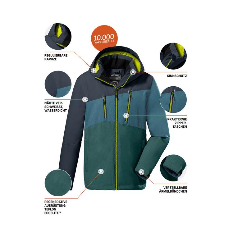 KILLTEC KILLTEC KOW 204 Softshelljacke Jungen - Grau0610 - 8 | SportScheck