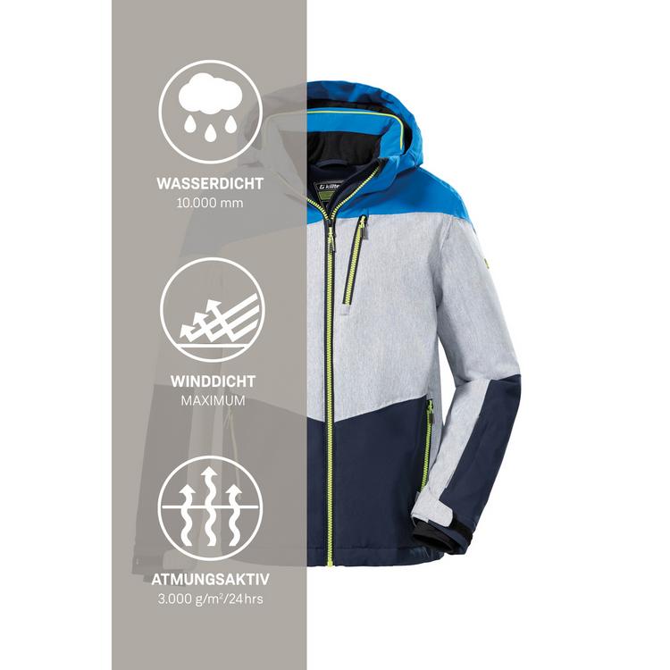 KILLTEC KILLTEC KSW 161 Skijacke Jungen - Blau3043 - 9 | SportScheck