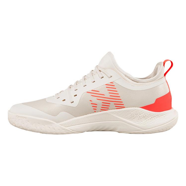 Kempa Kempa Kourtfly Jr Hallenschuhe Kinder - beige/fluo rot - 0 | SportScheck