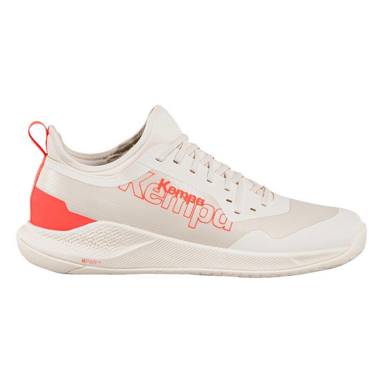 Kempa Kempa Kourtfly Jr Hallenschuhe Kinder - beige/fluo rot - 1 | SportScheck