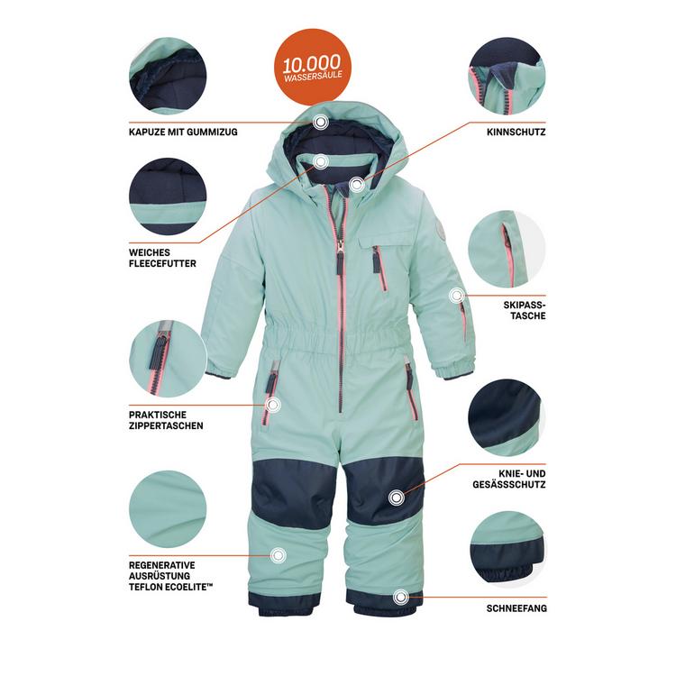 first instinct by killtec first instinct by killtec FISW 31 Skijacke Kinder - Gr&uuml;n2041 - 8 | SportScheck