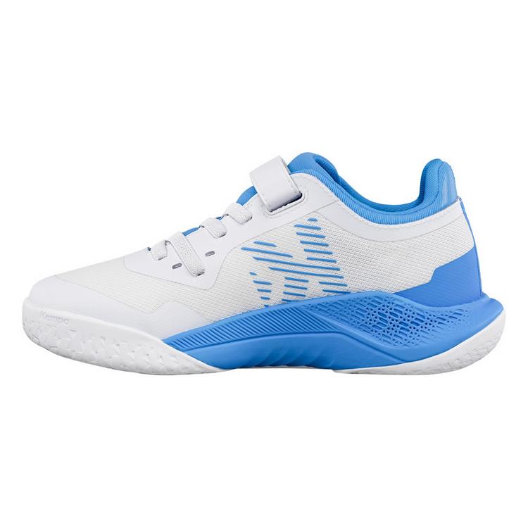 Kempa Kempa Kourtfly Jr Hallenschuhe Kinder - wei&szlig;/kempablau - 0 | SportScheck