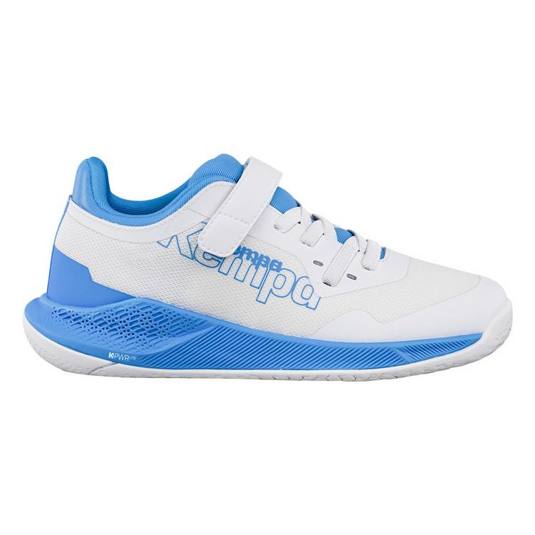 Kempa Kempa Kourtfly Jr Hallenschuhe Kinder - wei&szlig;/kempablau - 1 | SportScheck