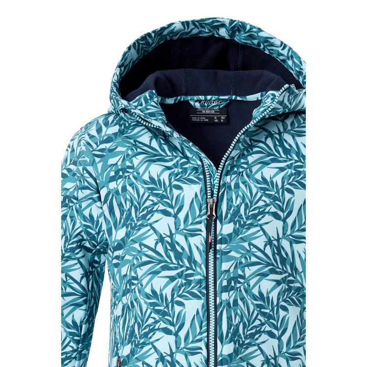 KILLTEC KILLTEC M&auml;dchen Softshelljacke Print Softshelljacke Kinder - Gr&uuml;n2026 - 5 | SportScheck