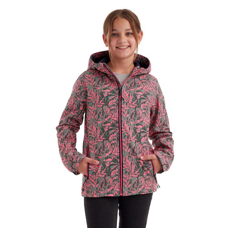 KILLTEC KILLTEC M&auml;dchen Softshelljacke Print Softshelljacke Kinder - Gr&uuml;n - 1 | SportScheck