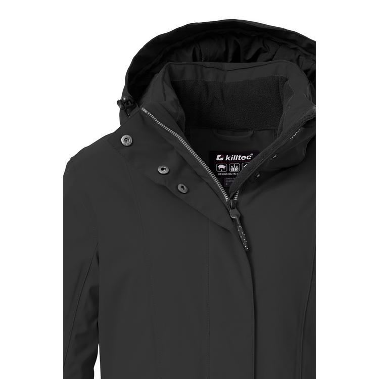 KILLTEC KILLTEC Damen Funktionsparka Funktionsmantel Damen - Schwarz0110 - 6 | SportScheck