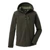 KILLTEC Funktionsjacke Softshelljacke Jungen - Gr&uuml;n201