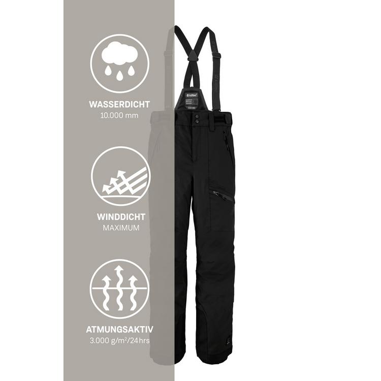 KILLTEC KILLTEC Latzhose Skihose Jungen - Schwarz0110 - 9 | SportScheck