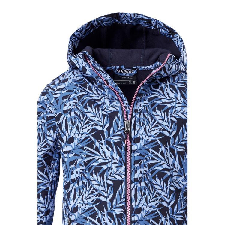 KILLTEC KILLTEC M&auml;dchen Softshelljacke Print Softshelljacke Kinder - Blau3044 - 5 | SportScheck