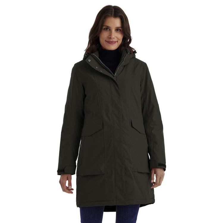 KILLTEC KILLTEC Damen Funktionsparka Funktionsmantel Damen - Dunkeloliv111 - 1 | SportScheck