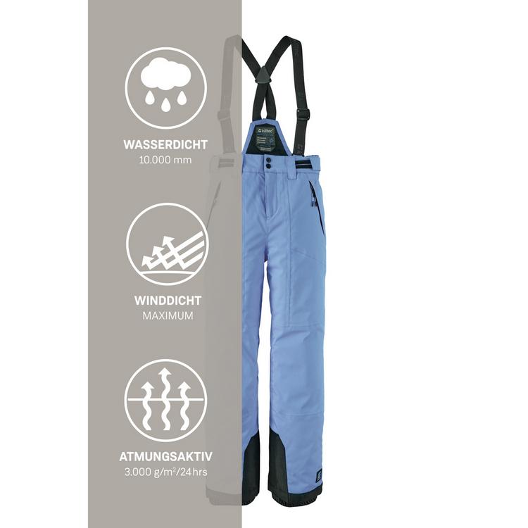 KILLTEC KILLTEC Girls Skihose 242 Skihose Kinder - Blau304 - 9 | SportScheck