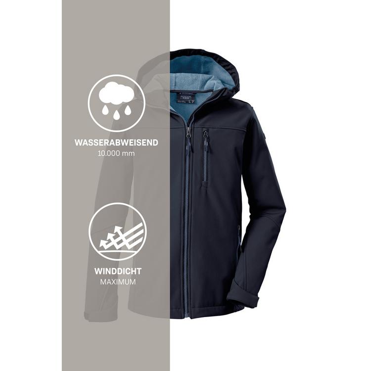 KILLTEC KILLTEC Funktionsjacke Softshelljacke Jungen - Blau3044 - 9 | SportScheck