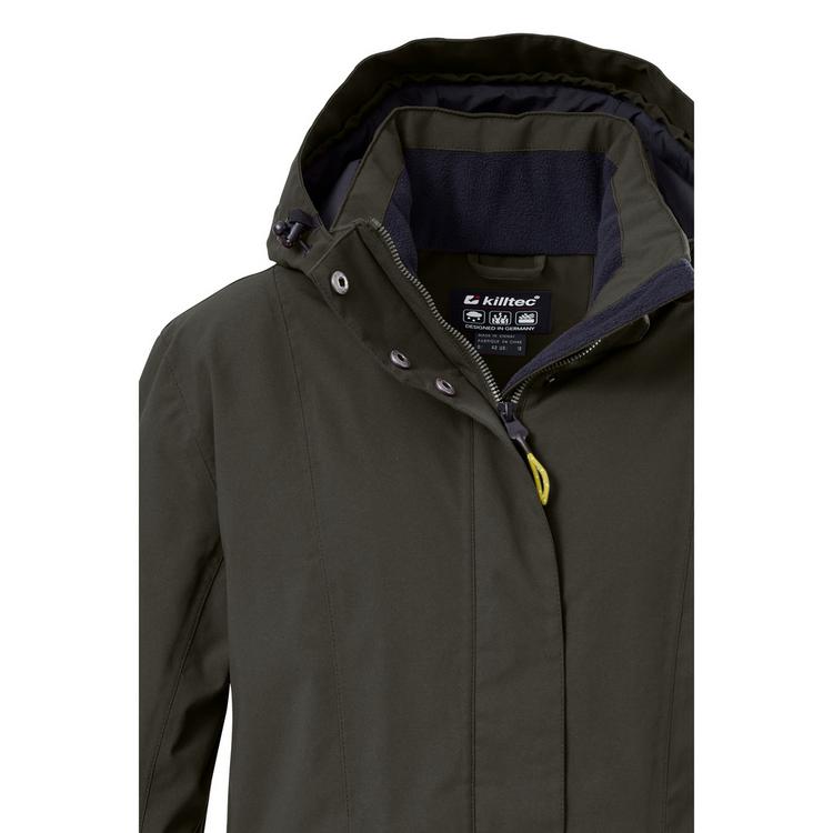 KILLTEC KILLTEC Funktionsjacke Softshelljacke Damen - Dunkeloliv111 - 6 | SportScheck