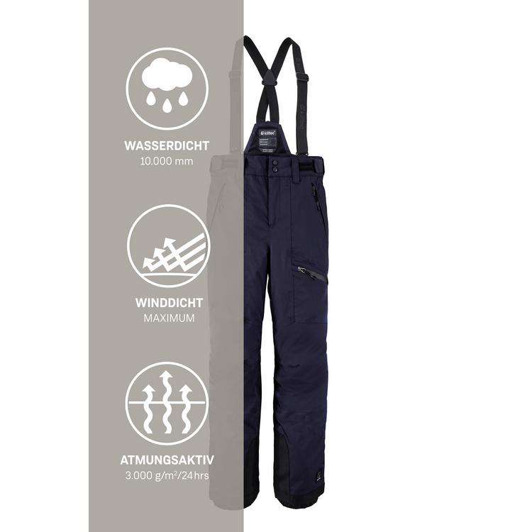 KILLTEC KILLTEC Latzhose Skihose Jungen - Blau3098 - 9 | SportScheck