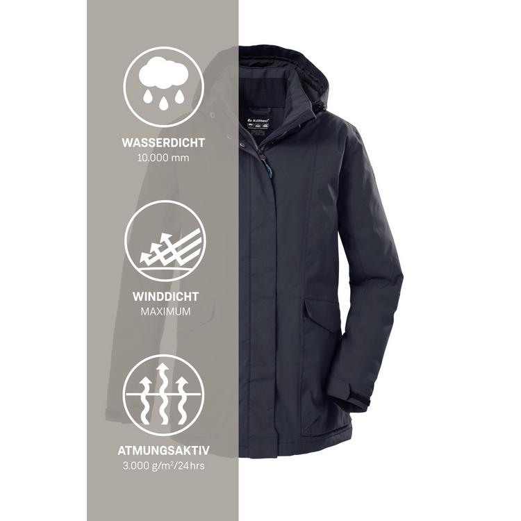 KILLTEC KILLTEC Funktionsjacke Softshelljacke Damen - Blau3044 - 9 | SportScheck