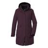 KILLTEC Damen Funktionsparka Funktionsmantel Damen - Pflaume4410