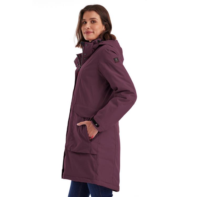 KILLTEC KILLTEC Damen Funktionsparka Funktionsmantel Damen - Pflaume4410 - 3 | SportScheck