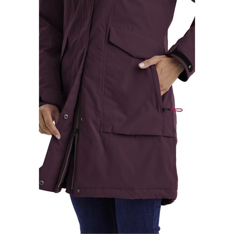 KILLTEC KILLTEC Damen Funktionsparka Funktionsmantel Damen - Pflaume4410 - 4 | SportScheck