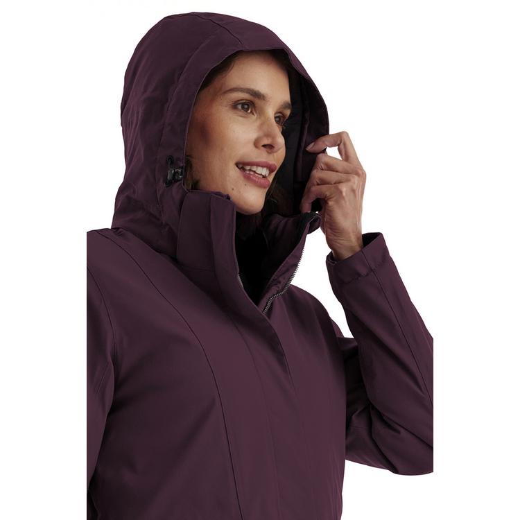 KILLTEC KILLTEC Damen Funktionsparka Funktionsmantel Damen - Pflaume4410 - 5 | SportScheck