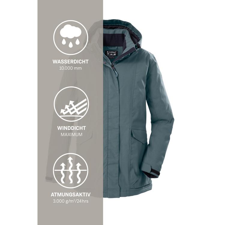 KILLTEC KILLTEC Funktionsjacke Softshelljacke Damen - Blau305 - 9 | SportScheck