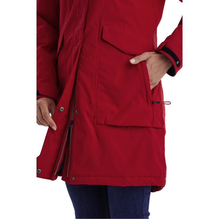 KILLTEC KILLTEC Damen Funktionsparka Funktionsmantel Damen - Rot459 - 4 | SportScheck