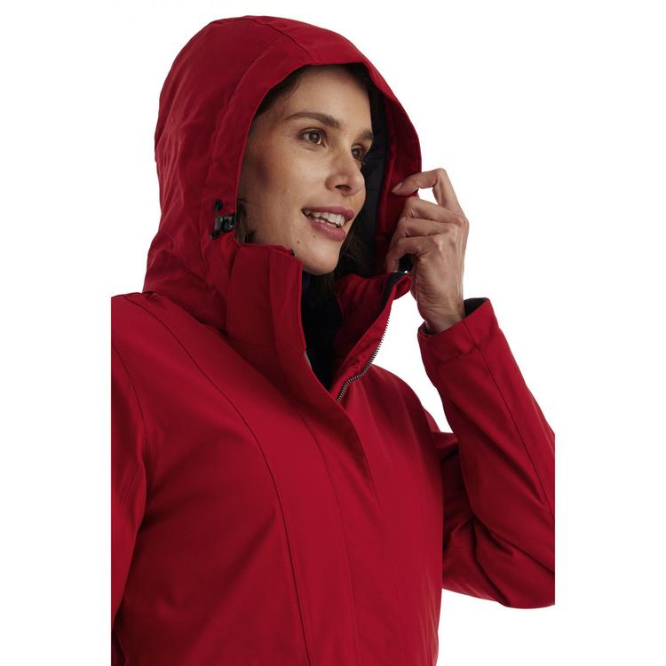 KILLTEC KILLTEC Damen Funktionsparka Funktionsmantel Damen - Rot459 - 5 | SportScheck