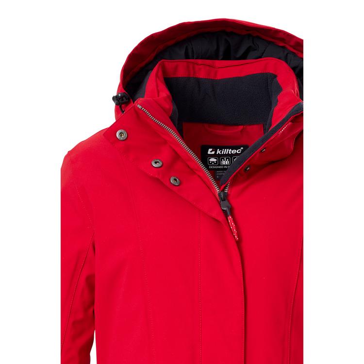 KILLTEC KILLTEC Damen Funktionsparka Funktionsmantel Damen - Rot459 - 6 | SportScheck