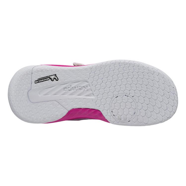 Kempa Kempa Kourtfly Jr Hallenschuhe Kinder - wei&szlig;/pink - 0 | SportScheck