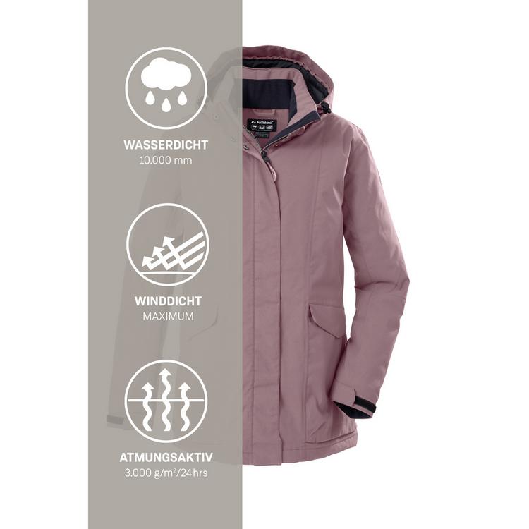 KILLTEC KILLTEC Funktionsjacke Softshelljacke Damen - Violett3918 - 9 | SportScheck