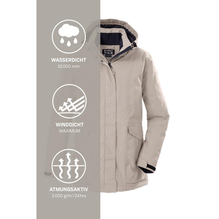 KILLTEC KILLTEC Funktionsjacke Softshelljacke Damen - Sand8110 - 9 | SportScheck