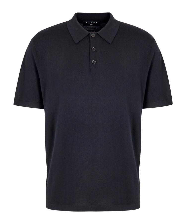 Falke Falke Merino Ultrafine Poloshirt Herren - black (3000) - 0 | SportScheck