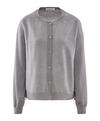 Falke Cardigan New Merino Strickpullover Damen - light grey (3400)