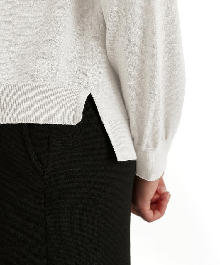 Falke Falke Cardigan New Merino Strickpullover Damen - beige mel. (4043) - 2 | SportScheck