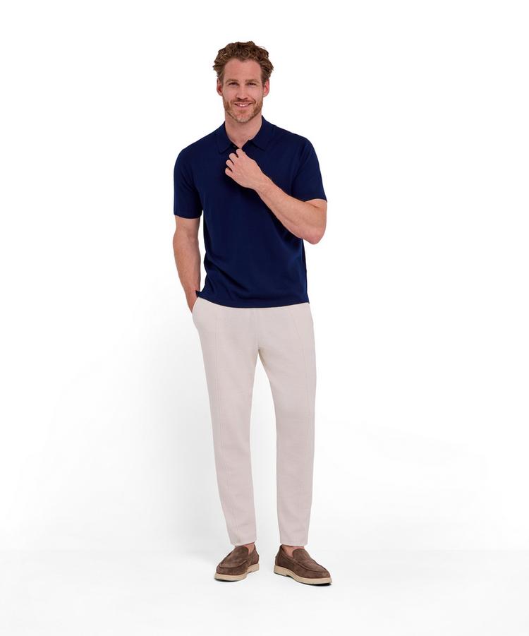 Falke Falke Merino Ultrafine Poloshirt Herren - space blue (6116) - 1 | SportScheck