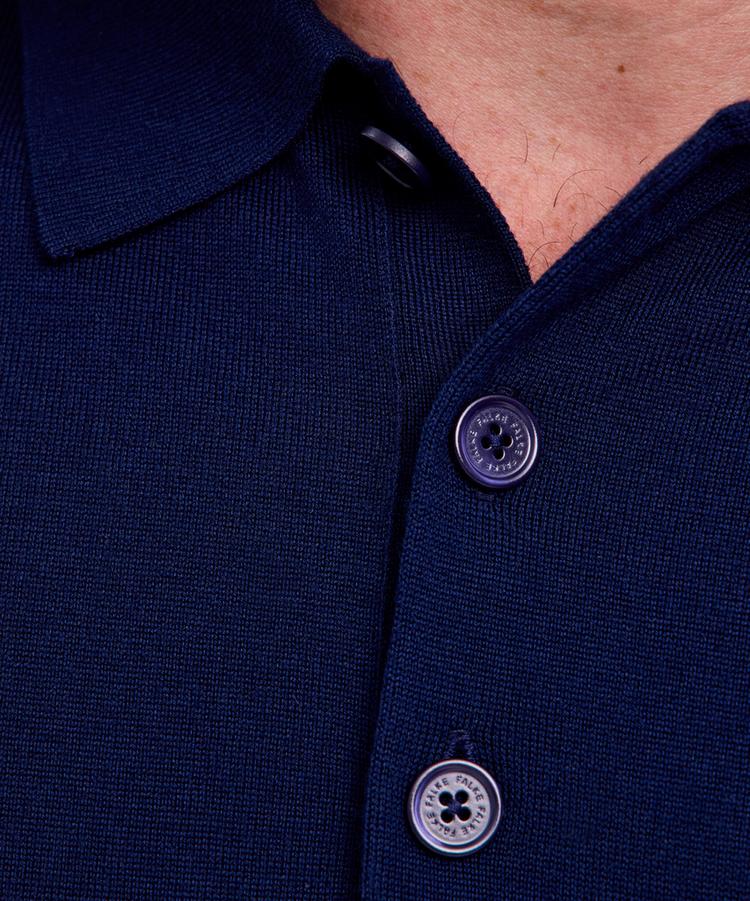Falke Falke Merino Ultrafine Poloshirt Herren - space blue (6116) - 4 | SportScheck