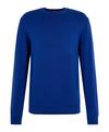 Falke Cotton Crew Neck Strickpullover Herren - royal blue (6051)