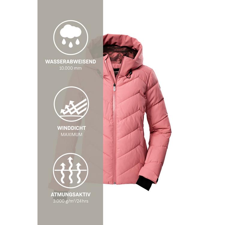 KILLTEC KILLTEC KSW 31 WMN SKI QLTD JCKT Skijacke Damen - Pink4714 - 4 | SportScheck