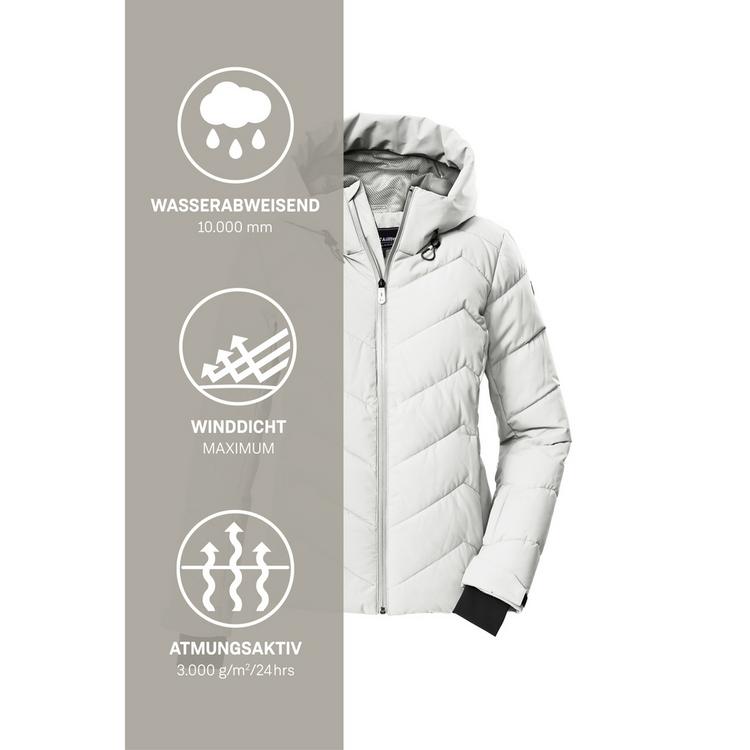 KILLTEC KILLTEC KSW 31 WMN SKI QLTD JCKT Skijacke Damen - Wei&szlig;951 - 4 | SportScheck