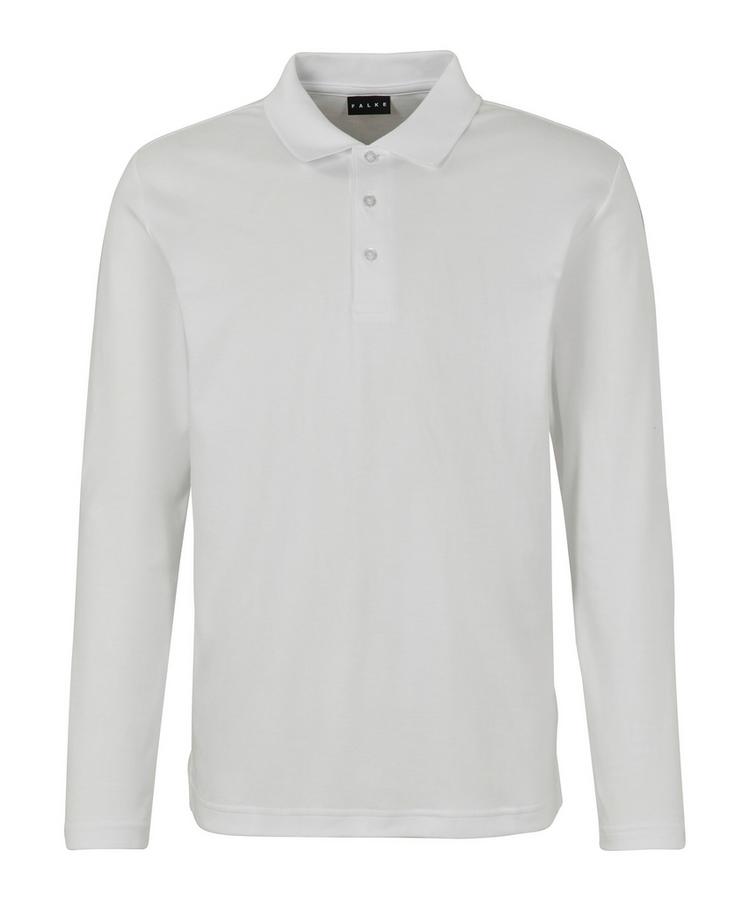 Falke Falke Pima Interlock Polo Poloshirt Herren - white (2000) - 0 | SportScheck