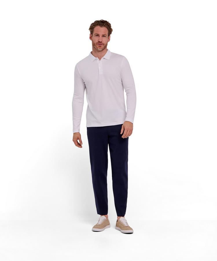Falke Falke Pima Interlock Polo Poloshirt Herren - white (2000) - 1 | SportScheck