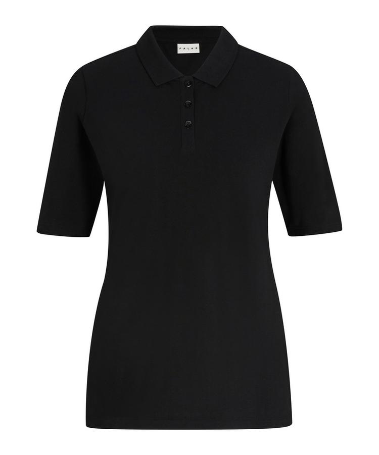 Falke Falke Pique Polo Poloshirt Damen - black (3000) - 0 | SportScheck