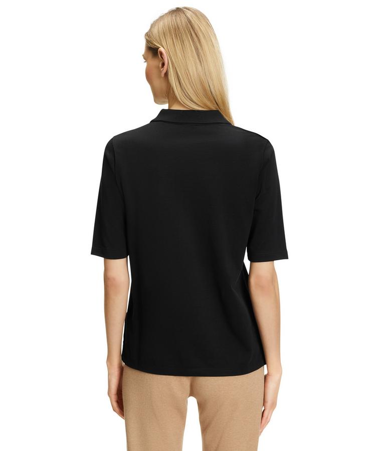 Falke Falke Pique Polo Poloshirt Damen - black (3000) - 0 | SportScheck