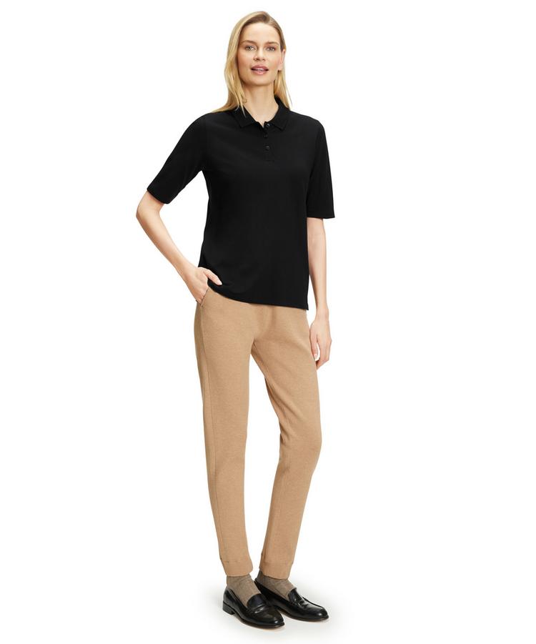 Falke Falke Pique Polo Poloshirt Damen - black (3000) - 1 | SportScheck